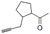 Ethanone, 1-[2-(2-propynyl)cyclopentyl]-(9ci) Structure,77291-09-9Structure