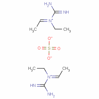 1,1-二乙基硫酸胍结构式_77297-00-8结构式