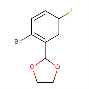 2-(2-Bromo-5-fluorophenyl)-1,3-dioxolane Structure,773094-69-2Structure