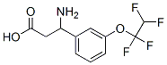 3-氨基-3-[3-(1,1,2,2-四氟乙氧基)-苯基]-丙酸结构式_773122-81-9结构式