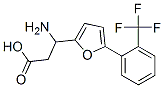 3-氨基-3-[5-(2-三氟甲基苯基)-2-呋喃]-丙酸结构式_773125-91-0结构式