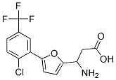 3-氨基-3-[5-(2-氯-5-三氟甲基苯基)-2-呋喃]-丙酸结构式_773125-93-2结构式