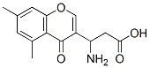 3-氨基-3-(5,7-二甲基-4-氧代-4H-3-色烯)-丙酸结构式_773126-72-0结构式