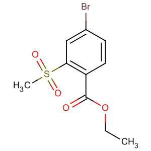 Ethyl 4-bromo-2-methanesulfonylbenzoate Structure,773128-72-6Structure