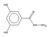 3,5-Dihydroxybenzhydrazide Structure,7732-32-3Structure