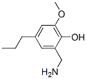 (9CI)-2-(氨基甲基)-6-甲氧基-4-丙基-苯酚结构式_773790-18-4结构式