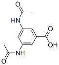 3,5-双(乙酰氨基)苯甲酸结构式_7743-39-7结构式