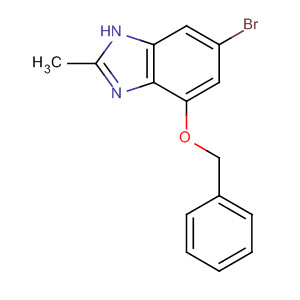 7-(苄氧基)-5-溴-2-甲基-1H-苯并[d]咪唑结构式_774582-60-4结构式