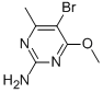 5-Bromo-4-methoxy-6-methylpyrimidin-2-amine Structure,7749-55-5Structure