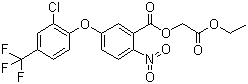 Fluoroglycofen-ethyl Structure