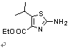 Ethyl 2-amino-5-isopropylthiazole-4-carboxylate Structure,77505-83-0Structure