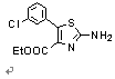 Ethyl 2-amino-5-(3-chlorophenyl)thiazole-4-carboxylate Structure,77505-90-9Structure