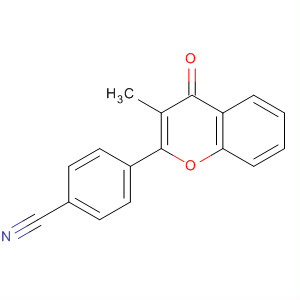 (9ci)-4-(3-甲基-4-氧代-4H-1-苯并吡喃-2-基)-苯甲腈结构式_775315-38-3结构式