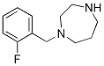 1-(2-氟苄基)-1,4-二氮杂烷结构式_775561-26-7结构式