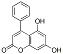 5 7-Dihydroxy-4-phenylcoumarin Structure,7758-73-8Structure