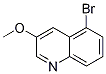 5-Bromo-3-methyoxy-quinoline Structure,776296-12-9Structure