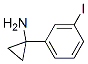 Cyclopropanamine, 1-(3-iodophenyl)- Structure,777055-30-8Structure