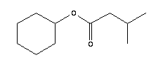 Cyclohexyl isovalerate Structure,7774-44-9Structure