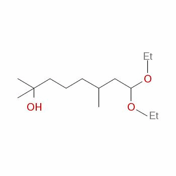 2-Octanol, 8,8-diethoxy-2,6-dimethyl- Structure,7779-94-4Structure