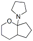 (9CI)-1-(六氢环戊并[b]吡喃-7a(2H)-基)-吡咯烷结构式_77806-41-8结构式