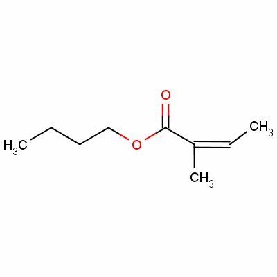 Butyl 2-methylcrotonate Structure,7785-64-0Structure