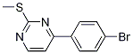 4-(4-Bromophenyl)-2-(methylthio)pyrimidine Structure,778646-96-1Structure