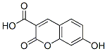 7-Hydroxy-2-oxo-2h-1-benzopyran-3-carboxylic acid Structure,779-27-1Structure