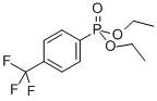 (4-Trifluoromethyl-phenyl)-phosphonic acid diethyl ester Structure,77918-46-8Structure