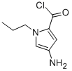 (9ci)-4-氨基-1-丙基-1H-吡咯-2-羰酰氯结构式_780034-31-3结构式