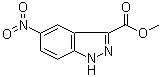 Methyl 5-nitro-1h-indazole-3-carboxylate Structure,78155-75-6Structure