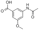 3-Methoxy-5-acetylamino-benzoic acid Structure,78238-03-6Structure