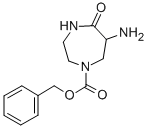 6-氨基-5-氧代-[1,4]二氮杂烷-1-羧酸苄酯结构式_784156-97-4结构式