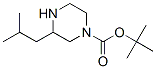 1-Piperazinecarboxylic acid, 3-(2-methylpropyl)-, 1,1-dimethylethyl ester Structure,78551-93-6Structure