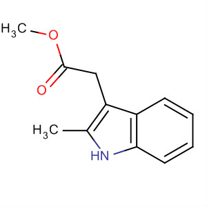 (2-Methyl-indol-3-yl)-acetic acid methyl ester Structure,78564-10-0Structure