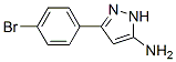 5-(4-Bromophenyl)-2H-pyrazol-3-ylamine Structure,78583-82-1Structure