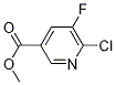 Methyl 6-chloro-5-fluoronicotinate Structure,78686-78-9Structure