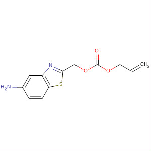 (5-氨基-1,3-苯并噻唑-2-基)甲基碳酸烯丙酯结构式_790689-68-8结构式