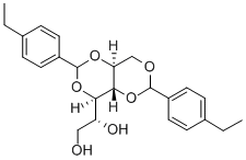 1,3:2,4-Bis-o-(p-ethylbenzylidene)-d-glucitol Structure,79072-96-1Structure
