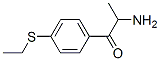  2-氨基-1-[4-(乙基硫代)苯基]-1-丙酮结构式_791062-97-0结构式