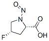 L-proline, 4-fluoro-1-nitroso-, cis-(9ci) Structure,79108-50-2Structure