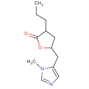 2(3H)-furanone,dihydro-5-[(1-methyl-1h-imidazol-5-yl)methyl]-3-propyl-(9ci) Structure,791596-19-5Structure