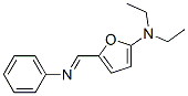 2-Furanamine, n,n-diethyl-5-[(phenylimino)methyl]- Structure,792125-43-0Structure