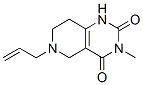 Pyrido[4,3-d]pyrimidine-2,4(1h,3h)-dione, 5,6,7,8-tetrahydro-3-methyl-6-(2-propenyl)- (9ci) Structure,792881-35-7Structure