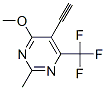 (9CI)-5-乙炔-4-甲氧基-2-甲基-6-(三氟甲基)-嘧啶结构式_792934-98-6结构式