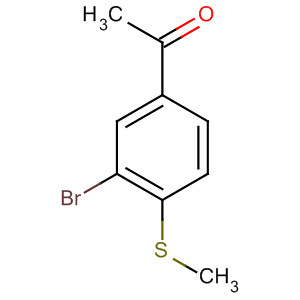 1-(3-Bromo-4-(methylthio)phenyl)ethanone Structure,79324-78-0Structure