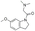 2-(二甲基氨基)-1-(6-甲氧基吲哚啉-1-基)乙酮结构式_793672-18-1结构式