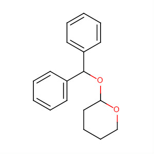 2-(Benzhydryloxy)tetrahydro-2h-pyran Structure,79373-25-4Structure