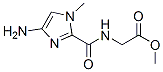 Glycine, n-[(4-amino-1-methyl-1h-imidazol-2-yl)carbonyl]-, methyl ester (9ci) Structure,794529-80-9Structure