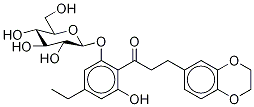 3-(2,3-Dihydro-1,4-benzodioxin-6-yl)-1-[4-ethyl-2-(β-d-glucopyranosyloxy)-6-hydroxyphenyl]-1-propanone Structure,794564-44-6Structure