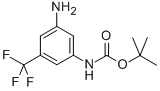 (3-氨基-5-三氟甲基-苯基)-氨基甲酸叔丁酯结构式_795307-83-4结构式